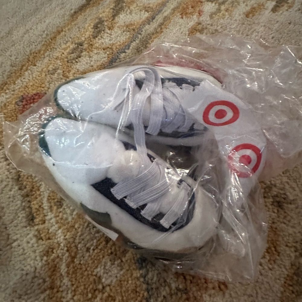 Target cuddle collab shoes cat toy